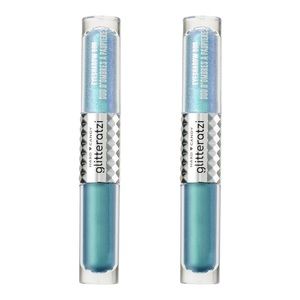 **HTF** HARD CANDY GLITTERATZI GLITTER & CHROME EYE DUOS EARTHY VIBES X2 - NEW